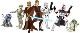 [Star Wars: Clone Wars, Episodes 11-20 play this week and next]