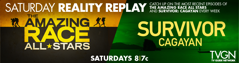 Watch the awesome Amazing Race Sundays 8/7 Central on CBS or catch the replay on TVGN with Survivor!