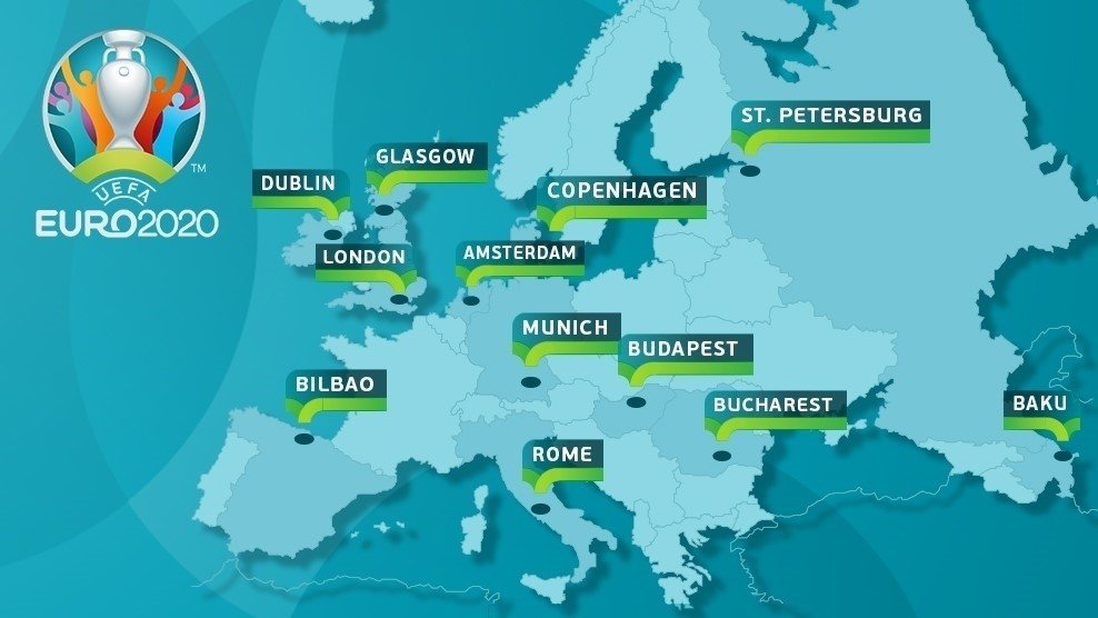 Euro 2020 Cities