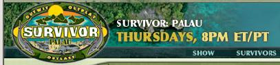 [Watch SURVIVOR: PALAU Thursdays at 8 PM on CBS]