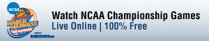 [With NCAA® March Madness® on Demand, powered by CSTV.com, you're in control.]