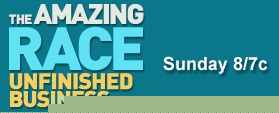 [Watch the best reality show on TV, The Amazing Race, Sundays at 8/7c on CBS!!!]