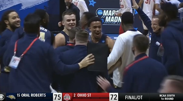 15 seed Oral Roberts shocks 2 seed Ohio St