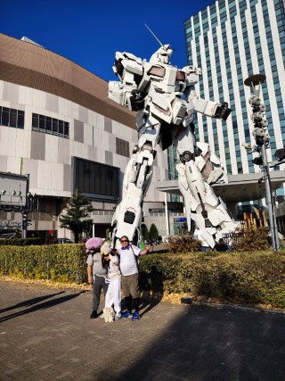 Gundam life-size (Tokyo Dec 2024)