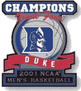 [2001 DUKE Championship Pin]