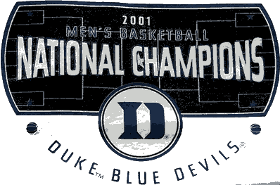 [2001 DUKE Championship Pin]