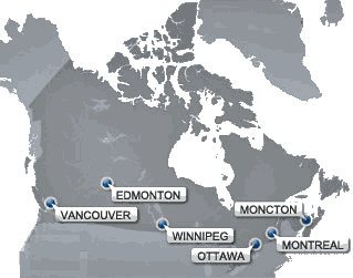 Canada Host Cities