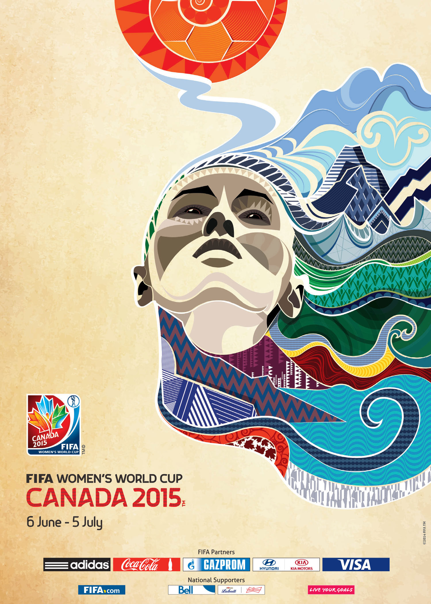 Women's World Cup 2015 Poster