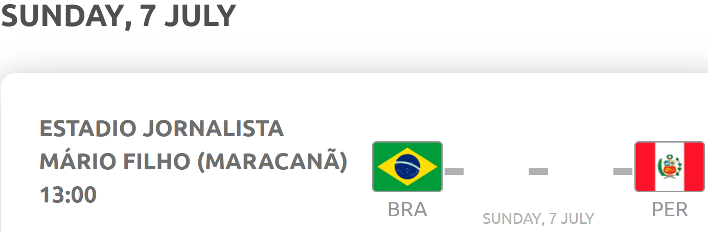 Copa America Final