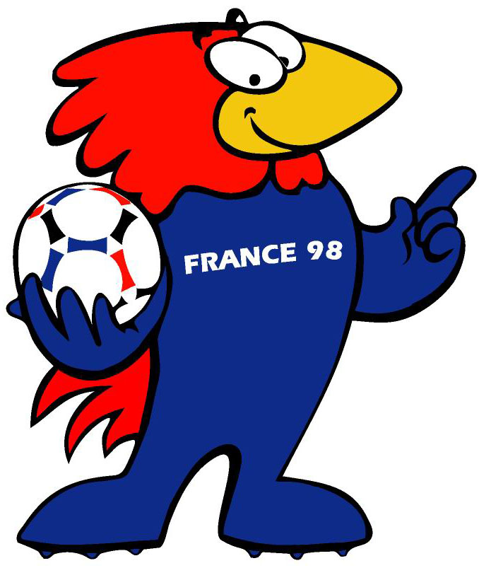 [Mascot - Footix, a cockerel]